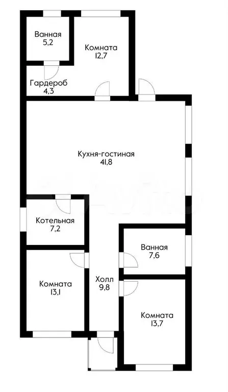 Дом 121,7 м на участке 6 сот. - Фото 0