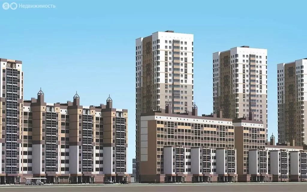 Квартира-студия: Нижний Новгород, проспект Гагарина, 101к2 (27.3 м) - Фото 1