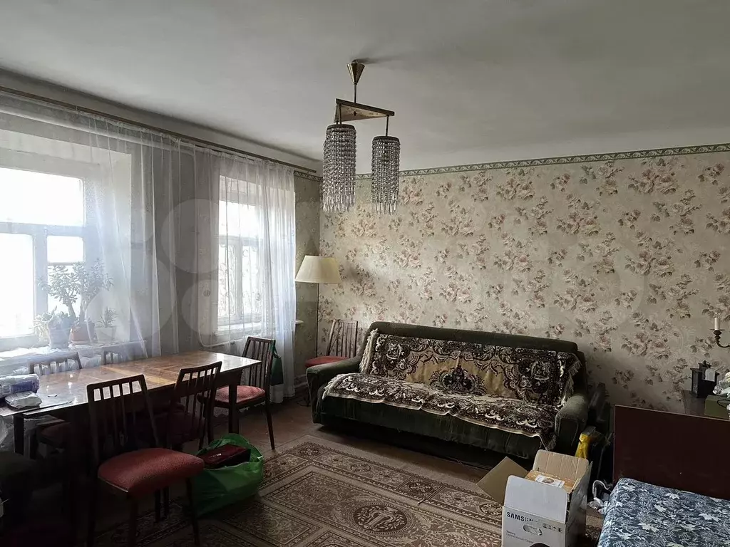 3-к. квартира, 53,9 м, 1/1 эт. - Фото 0