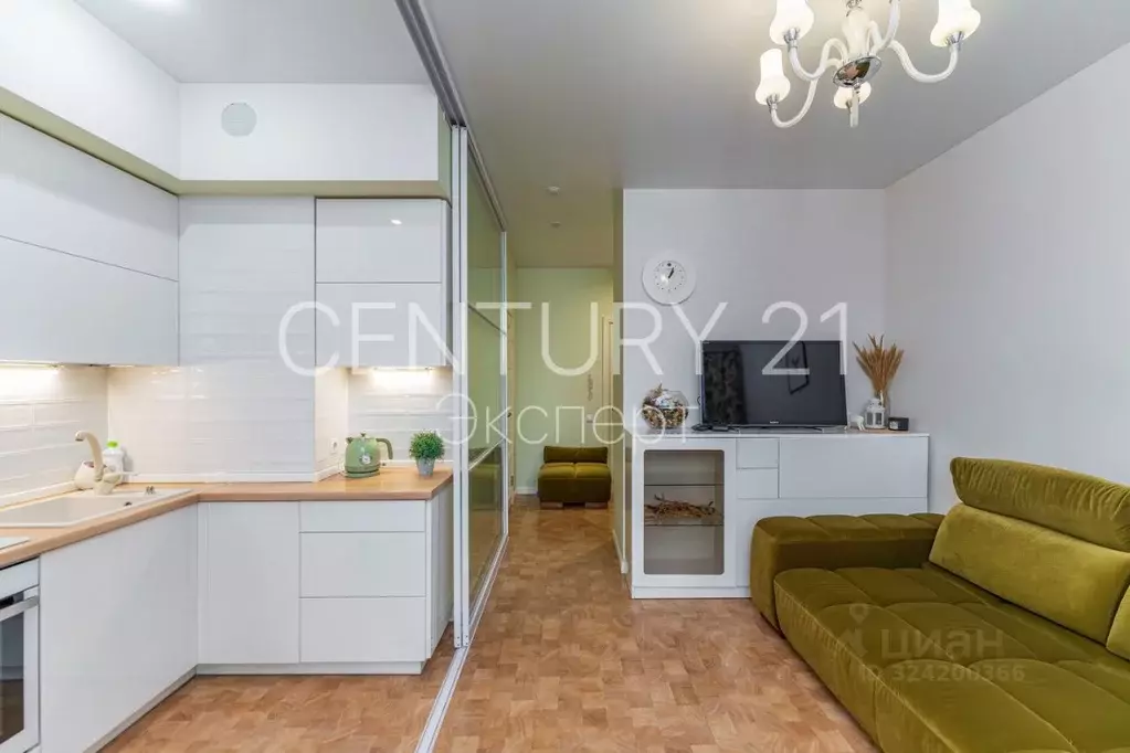 Студия Калининградская область, Светлогорск Дачная ул., 4 (24.8 м) - Фото 1