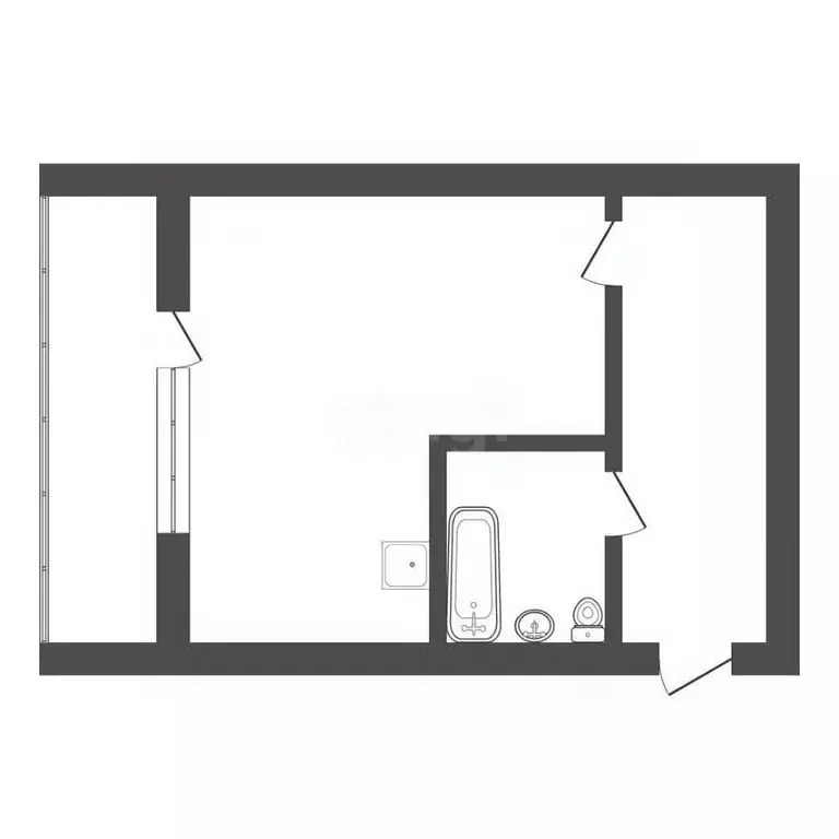 Студия Амурская область, Благовещенский район, с. Чигири ул. ... - Фото 1