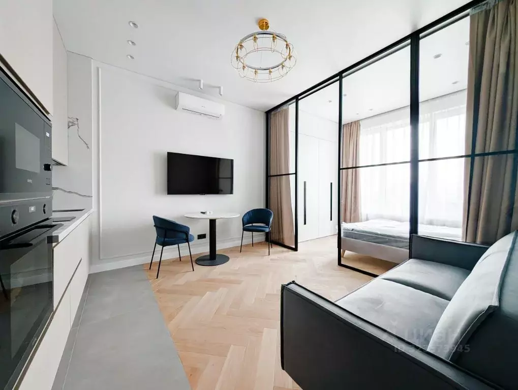 Студия Москва Шелепихинская наб., 34к5 (35.0 м) - Фото 1