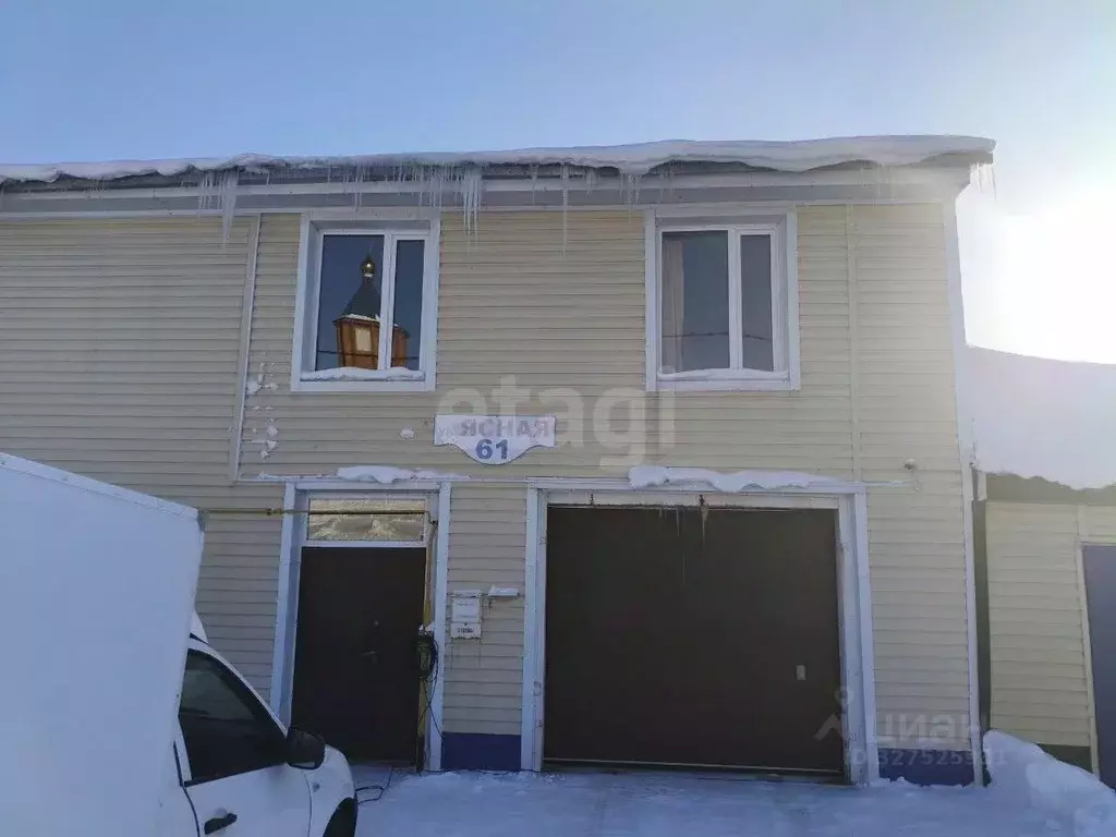 Дом в Ямало-Ненецкий АО, Ноябрьск пос. Самострой, ул. Ясная, 61 (370 ... - Фото 1