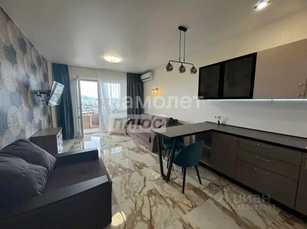 Студия Краснодарский край, Сочи Виноградная ул., 22/1 (50.4 м) - Фото 1