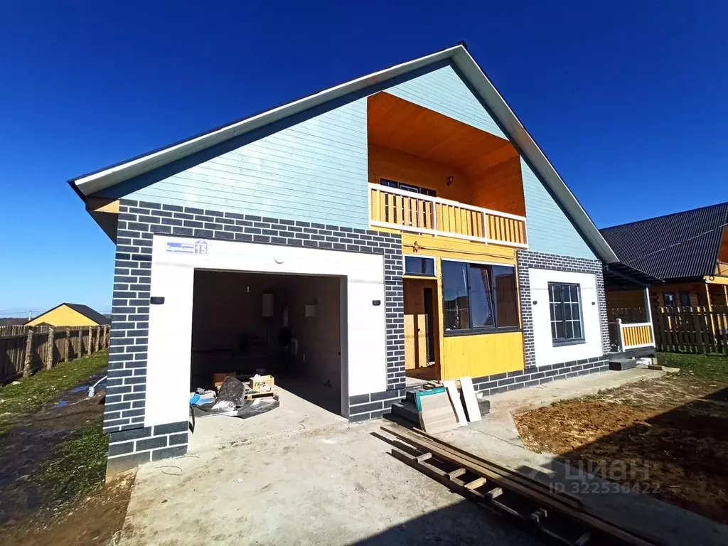 Дом в Иркутская область, Иркутский муниципальный округ, д. Куда ул. ... - Фото 1