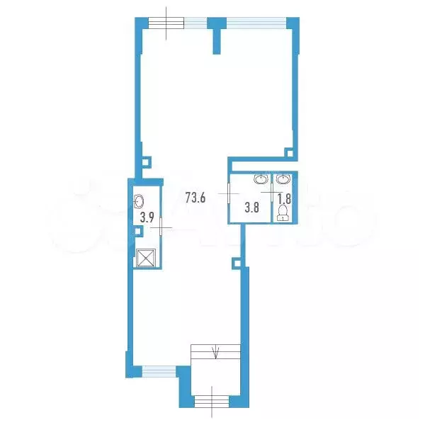 Продам помещение свободного назначения, 83.1 м - Фото 0