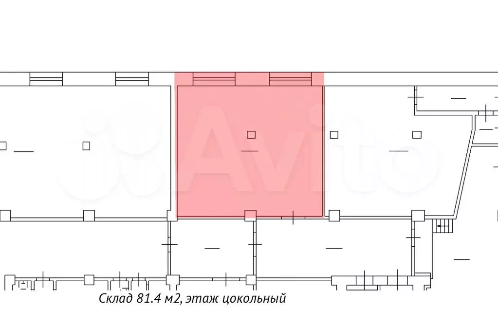 Сдам Склад 81.4 м2 - Фото 0