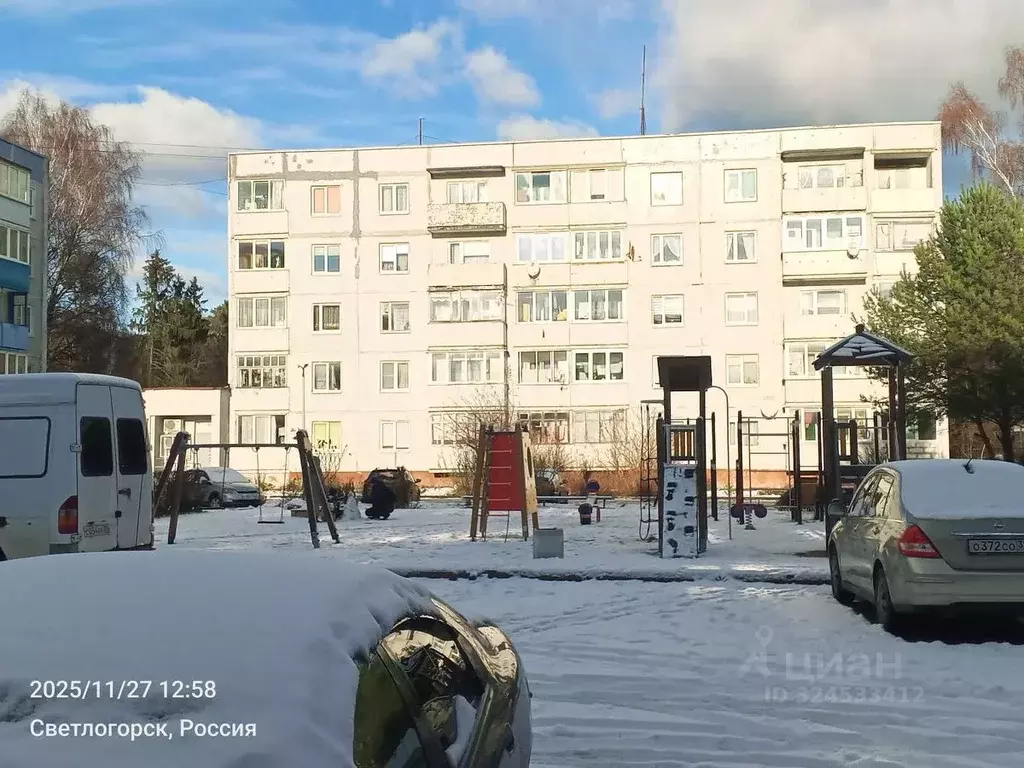 2-к кв. Калининградская область, Светлогорск Новая ул., 5 (43.5 м) - Фото 1