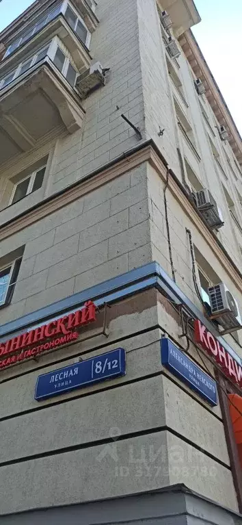 Комната Москва Лесная ул., 8/12 (21.0 м) - Фото 0