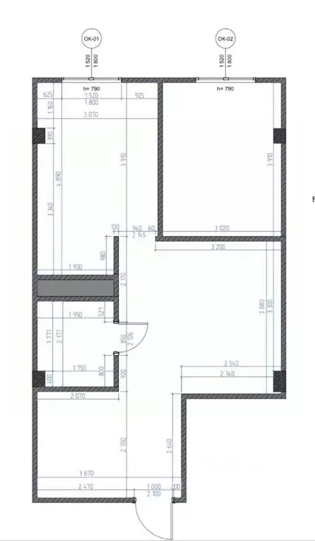 1-к кв. Кабардино-Балкария, Нальчик ул. Тарчокова, 33 (54.7 м) - Фото 1