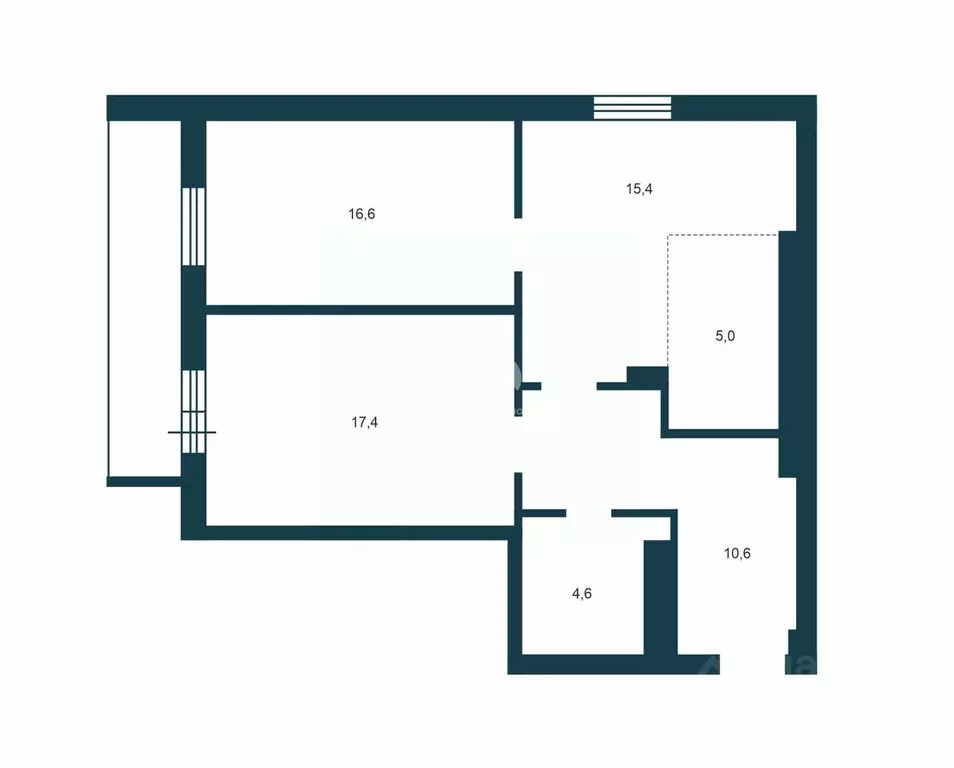 3-к кв. Новосибирская область, Новосибирск 1-я Чулымская ул., 112/3 ... - Фото 2