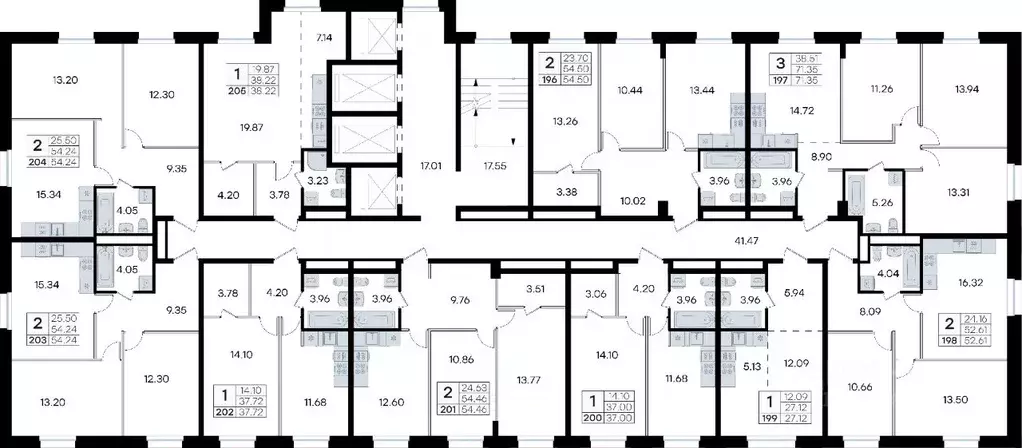 2-к кв. Приморский край, Владивосток ул. Тухачевского, 80 (54.24 м) - Фото 2