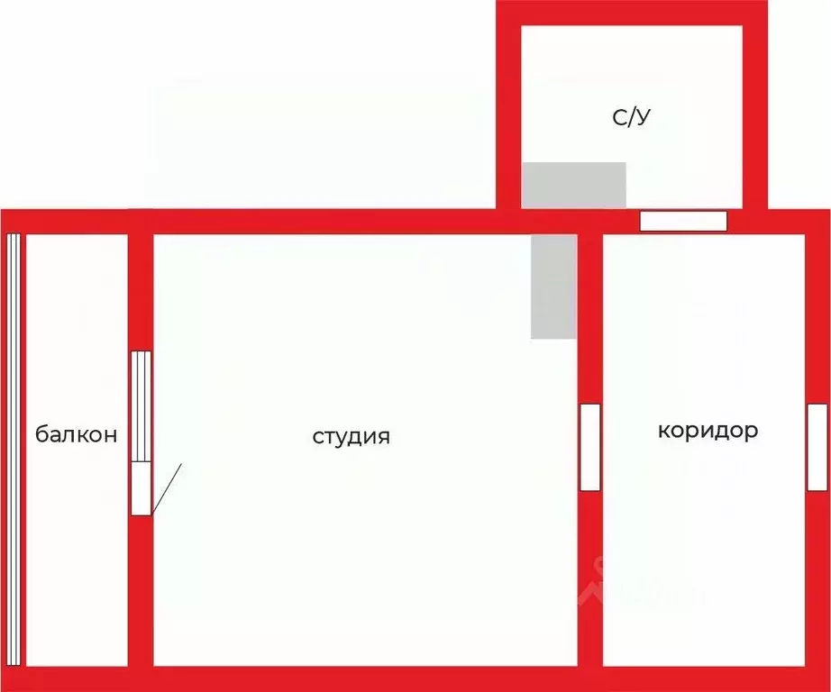 Студия Челябинская область, Челябинск ул. 40-летия Победы, 52 (40.2 м) - Фото 1