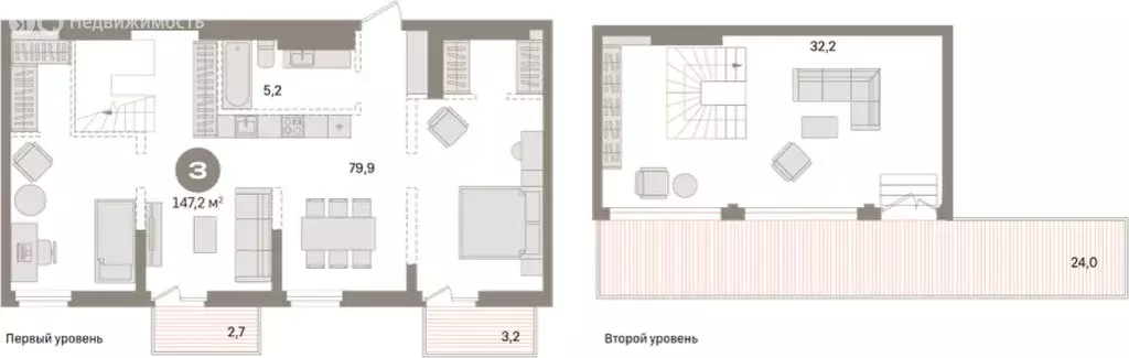 3-комнатная квартира: Екатеринбург, улица Шаумяна, 28 (147.2 м) - Фото 1