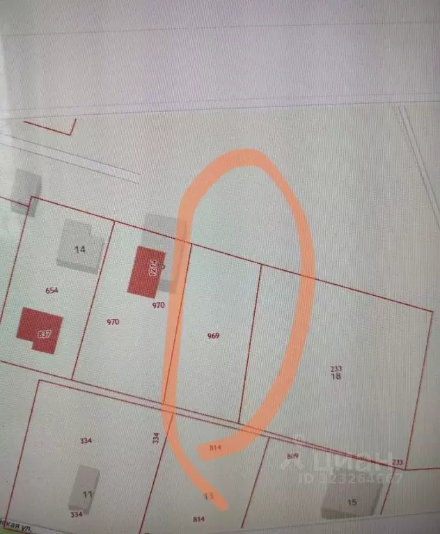 Участок в Орловская область, Орловский район, д. Леженки ул. ... - Фото 2