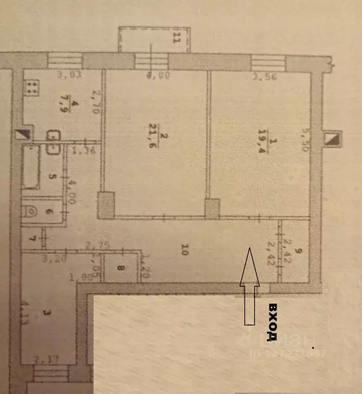 3-к кв. Свердловская область, Екатеринбург ул. Московская, 2 (87.1 м) - Фото 2