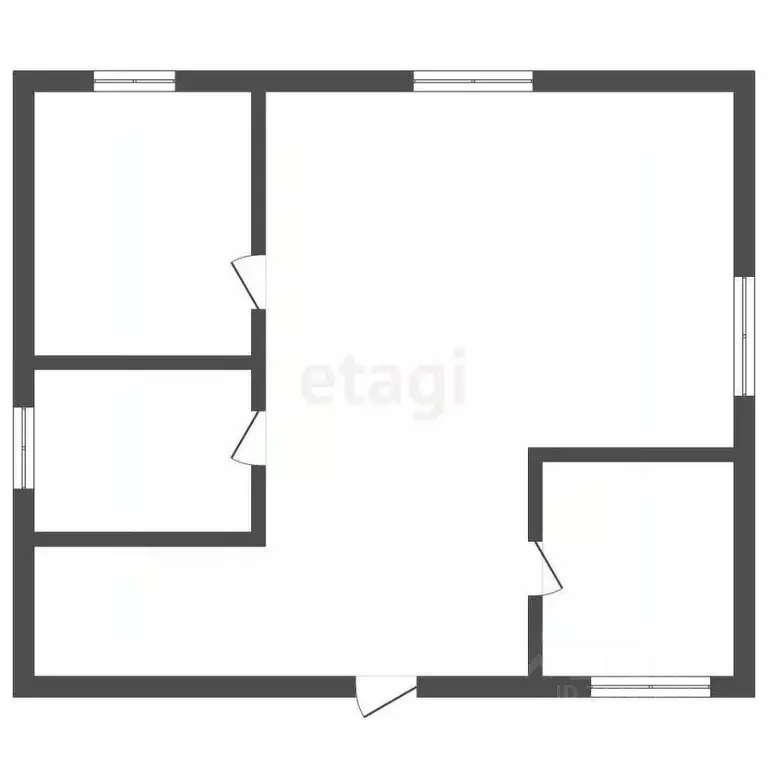 Дом в Крым, Сакский район, с. Суворовское 21 (32 м) - Фото 2