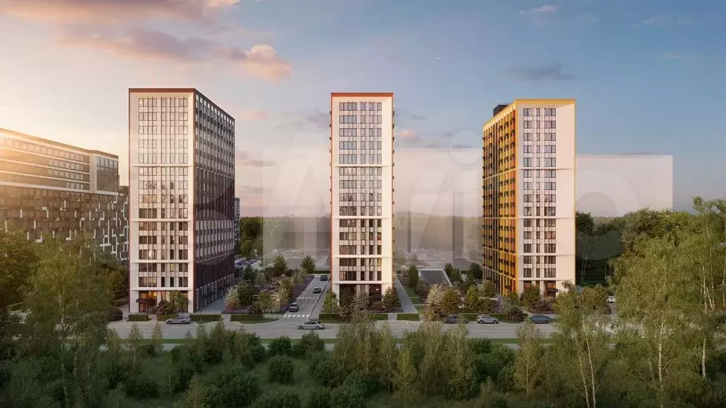 2-к. квартира, 62,5 м, 5/15 эт. - Фото 0
