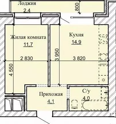 1-к кв. Алтайский край, Барнаул городской округ, Южный рп ул. Герцена, ... - Фото 0