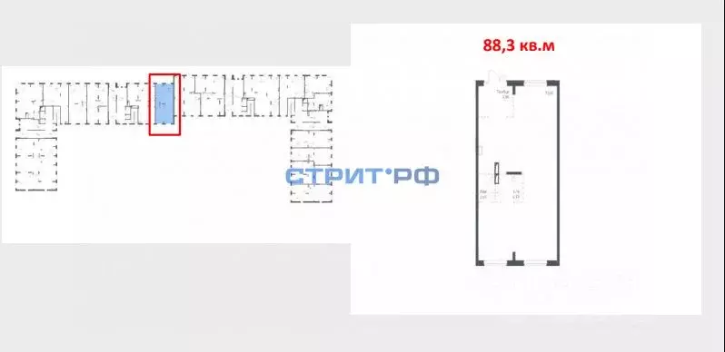 Торговая площадь в Москва ул. Аэростатная, 15к9 (88 м) - Фото 2