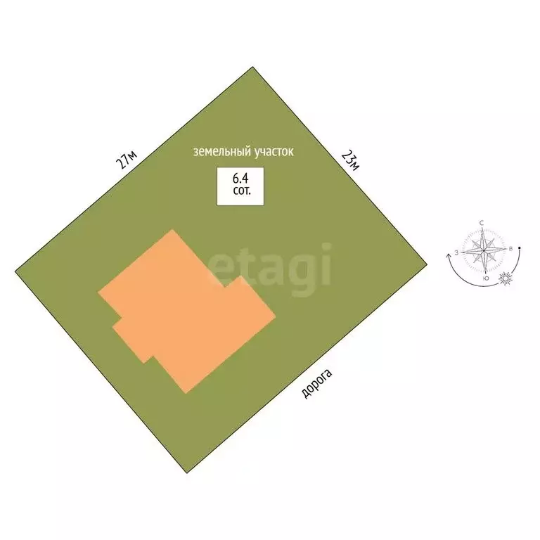 Дом в деревня Власово, Сиреневая улица (94.2 м) - Фото 2