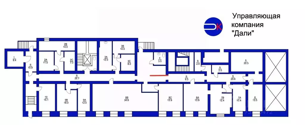 Офис в Санкт-Петербург Ординарная ул., 21 (6 м) - Фото 2
