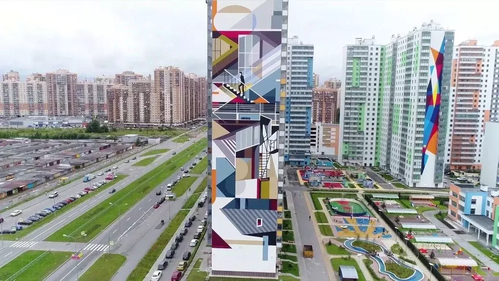 2-к кв. Санкт-Петербург Парашютная ул., 38к3 (57.0 м) - Фото 1