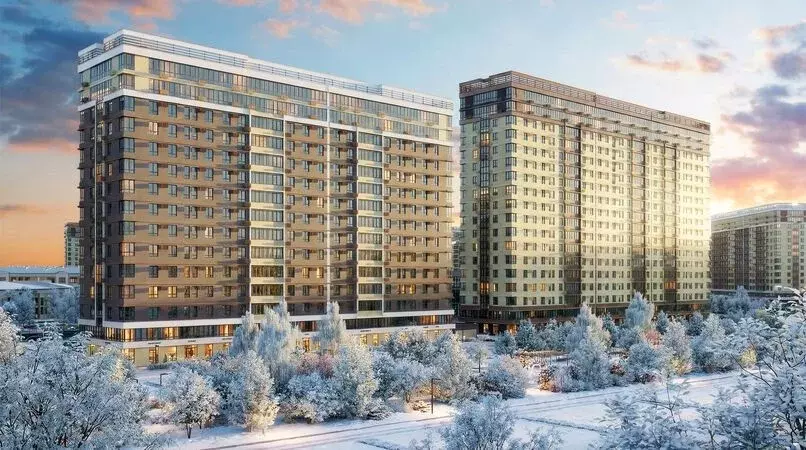 1-к кв. Краснодарский край, Краснодар Догма Парк мкр,  (39.8 м) - Фото 2