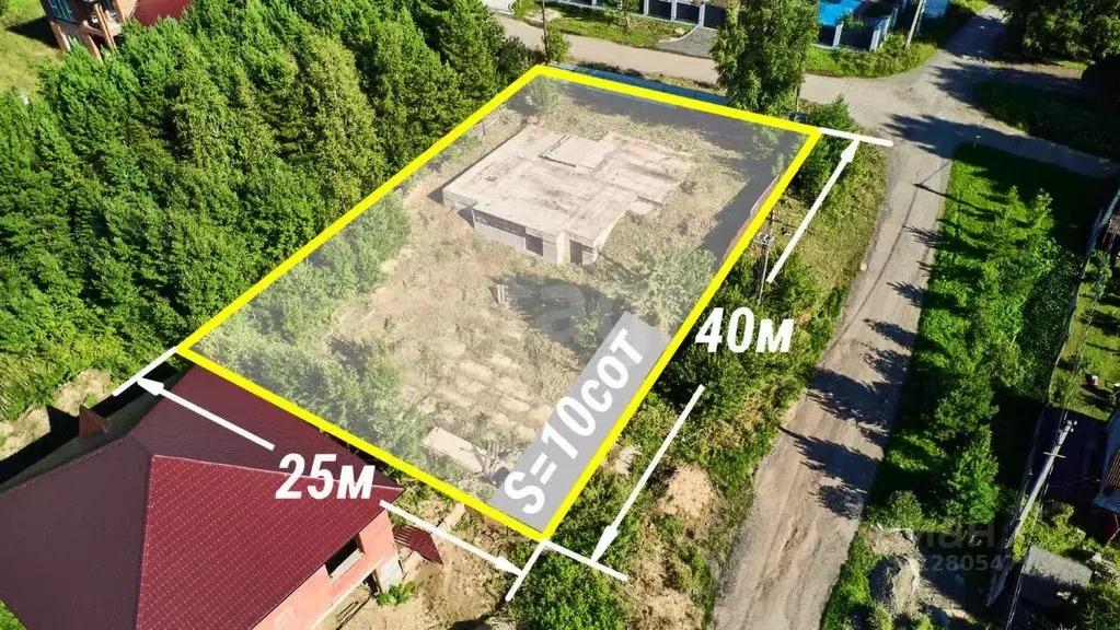 Участок в Томская область, Томск пос. Просторный, ул. Изобильная (10.0 ... - Фото 1