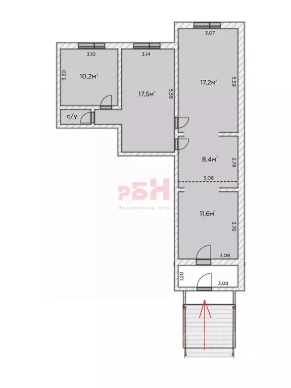 Торговая площадь в Тюменская область, Тюмень Восточный мкр, ул. ... - Фото 2