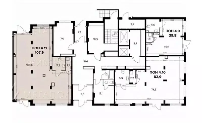 Торговая площадь в Москва Ленинградское ш., 228к5 (108 м) - Фото 2