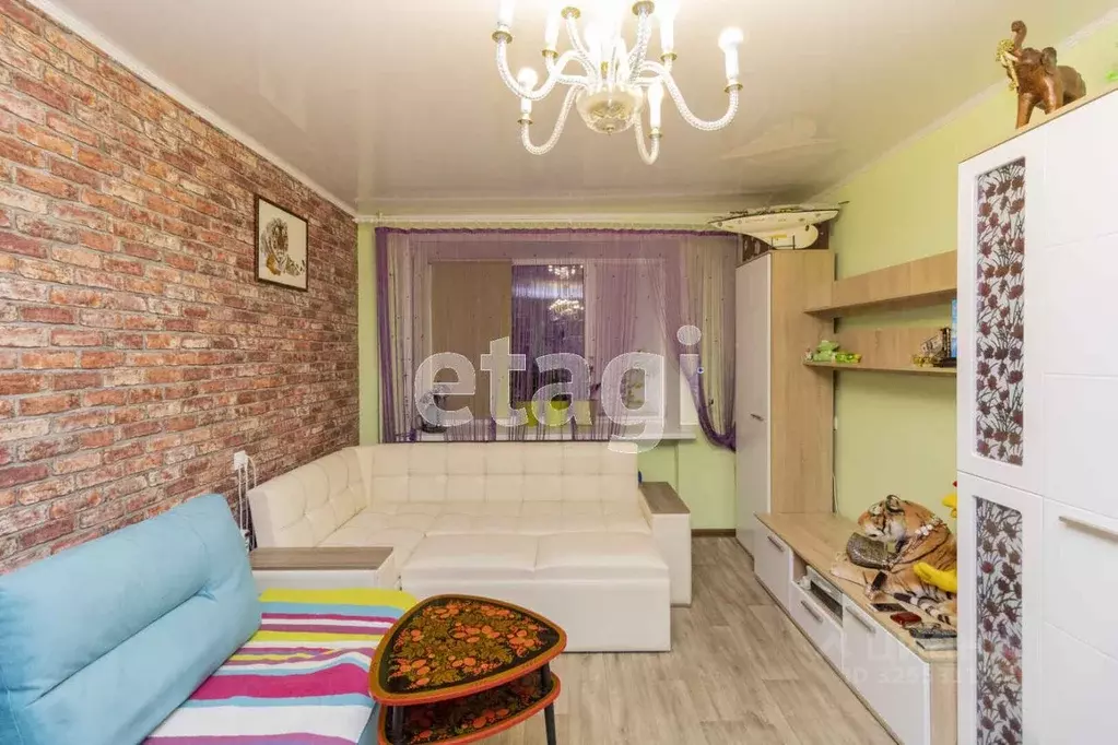 1-к кв. Тюменская область, Тюмень ул. Мельникайте, 80 (31.0 м) - Фото 1