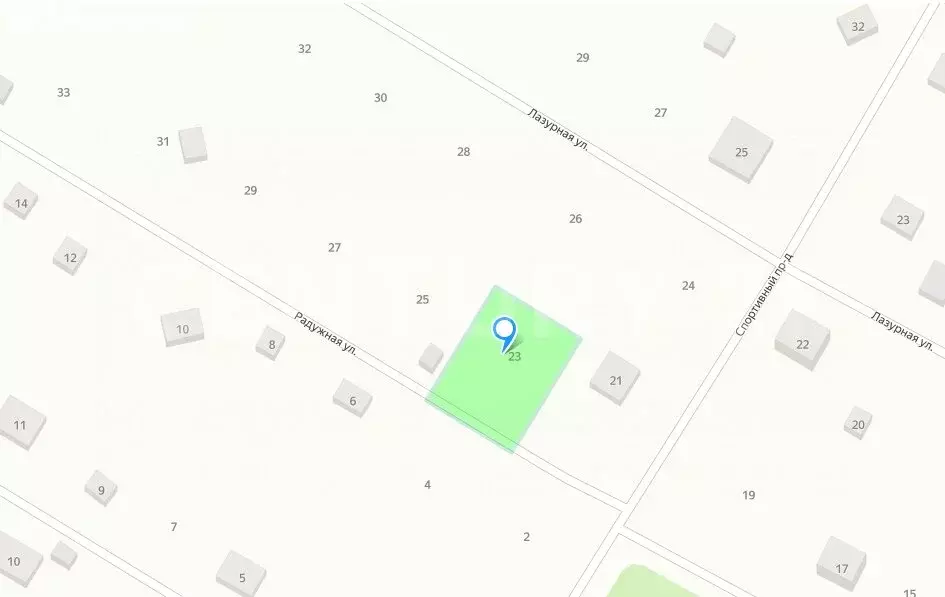 Участок в Лебяжье, КП Возрождение, Радужная улица (12 м) - Фото 1