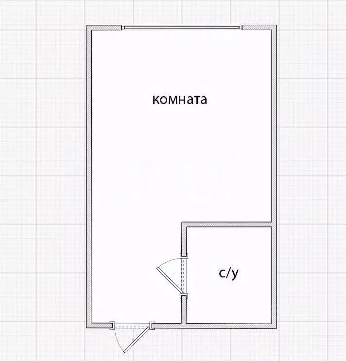 Студия Приморский край, Владивосток Днепровский пер., 4 (23.0 м) - Фото 1