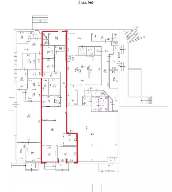Помещение свободного назначения в Москва Осенний бул., 9 (176 м) - Фото 2
