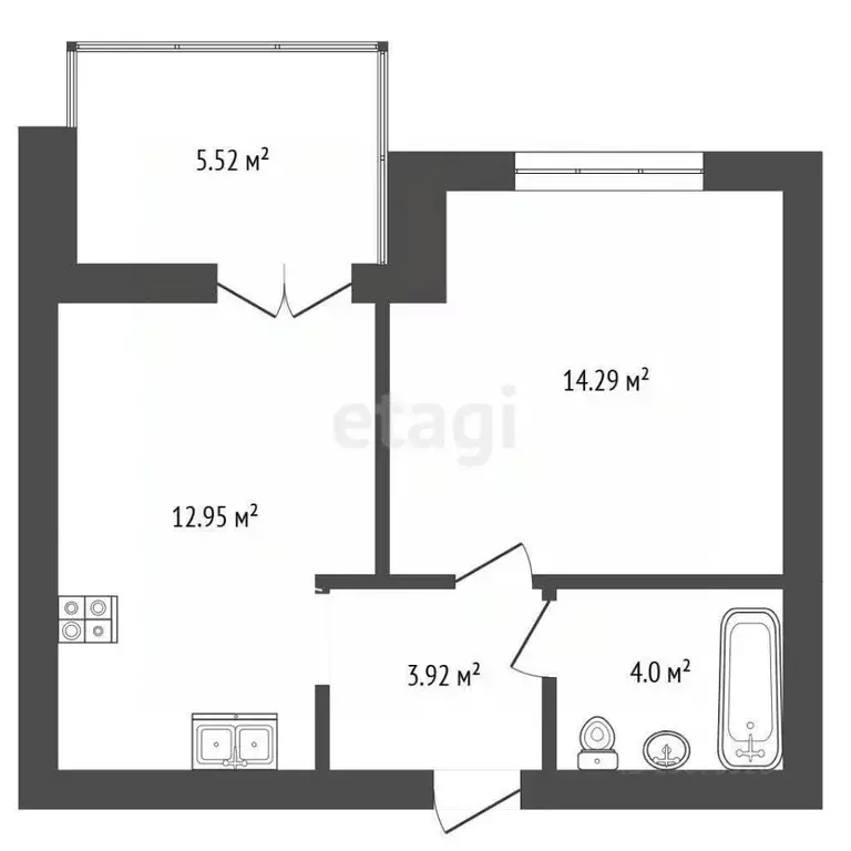 1-к кв. Ярославская область, Ярославль пос. Парижская Коммуна, ул. ... - Фото 1