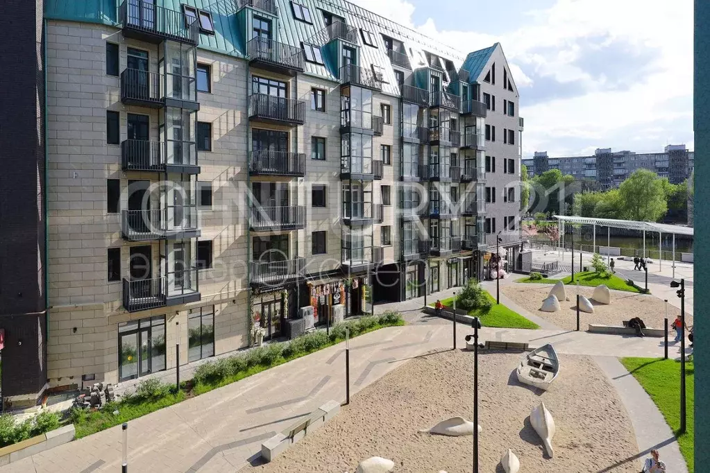 3-к кв. Калининградская область, Калининград Октябрьская ул., 12 ... - Фото 2