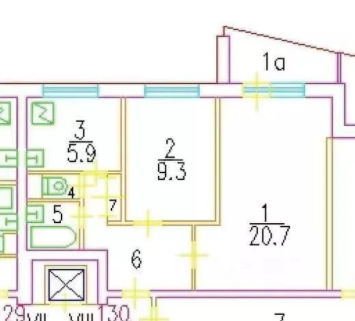 2-комнатная квартира: Москва, Елецкая улица, 35к2 (45.1 м) - Фото 0