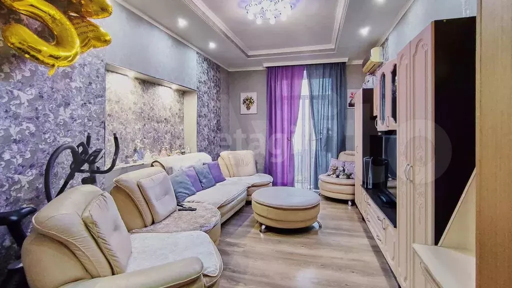 4-к. квартира, 85,1 м, 2/4 эт. - Фото 0