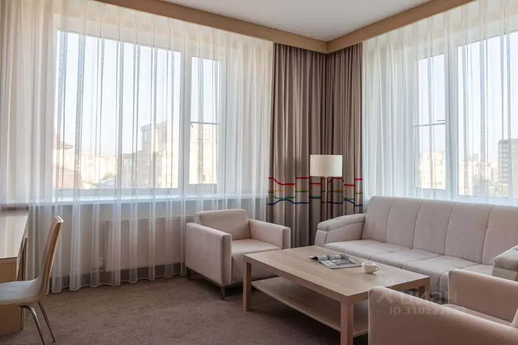Комната Татарстан, Казань ул. Лесгафта, 7 (60.0 м) - Фото 1