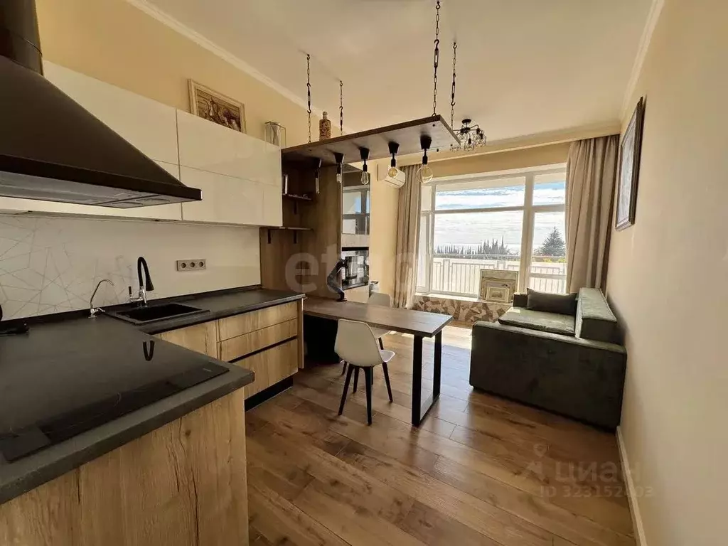 Студия Крым, Ялта муниципальный округ, Ливадия пгт  (31.0 м) - Фото 2