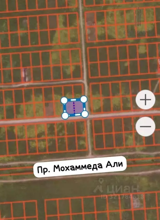 Участок в Чеченская республика, Грозный 4-й сектор, 71-й кв-л, 20 ... - Фото 1