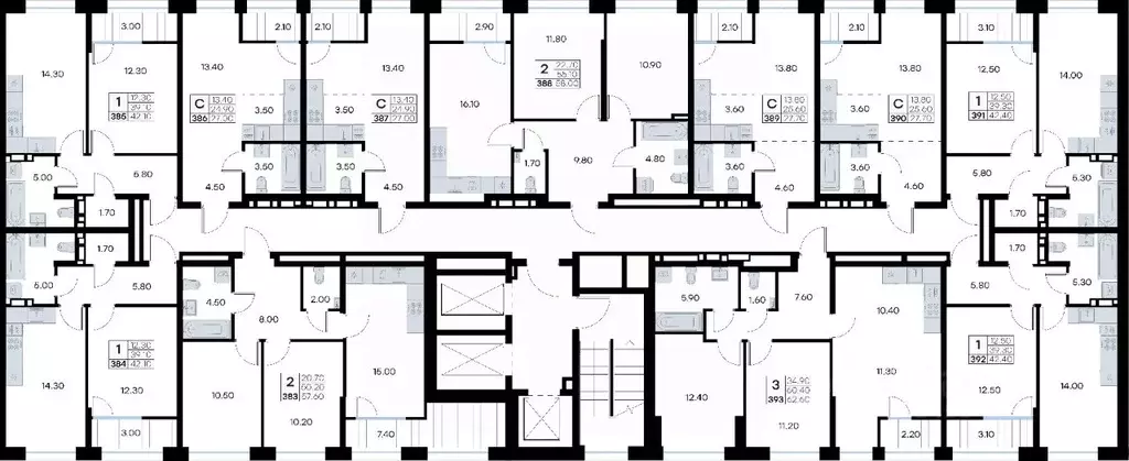 1-к кв. Приморский край, Владивосток ул. Нейбута, 135 (42.1 м) - Фото 2
