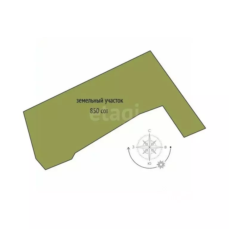 Участок в Новосибирская область, Мошковский район, пос. Смоленский  ... - Фото 1