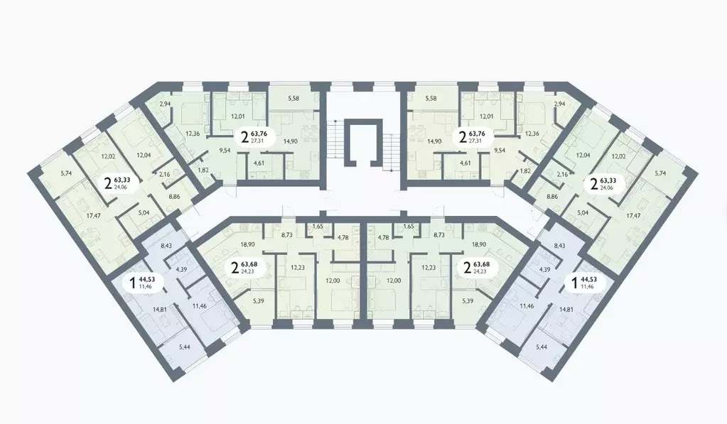 2-к кв. Брянская область, Брянский район, пос. Мичуринский, ... - Фото 2