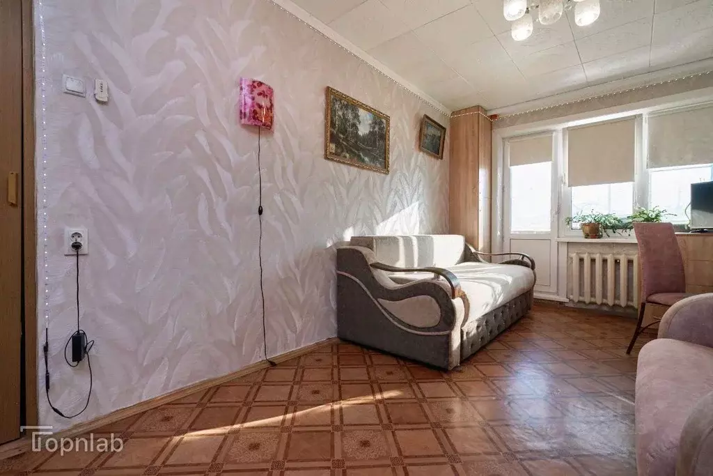 1-к кв. Иркутская область, Иркутск Топкинский мкр, 37 (34.6 м) - Фото 2