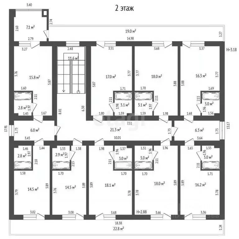 Дом в Краснодарский край, Темрюкский район, Ахтанизовское с/пос, пос. ... - Фото 2