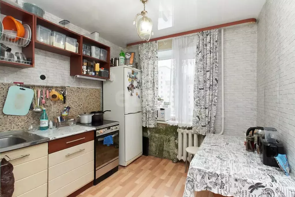 1-к кв. Тюменская область, Тюмень ул. Домостроителей, 6а (36.4 м) - Фото 1