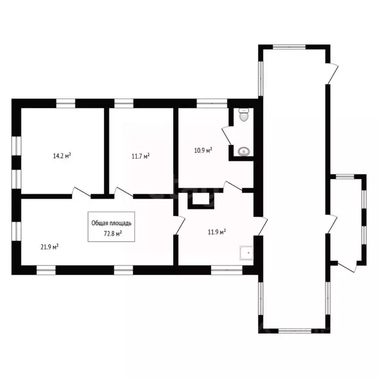 Дом в Алтайский край, Красногорский район, с. Быстрянка ул. Кирова, 31 ... - Фото 2