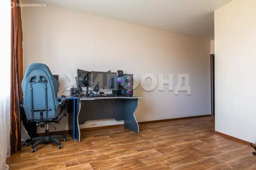 Квартира-студия: Новосибирск, улица В. Высоцкого, 54/1 (32.6 м) - Фото 1